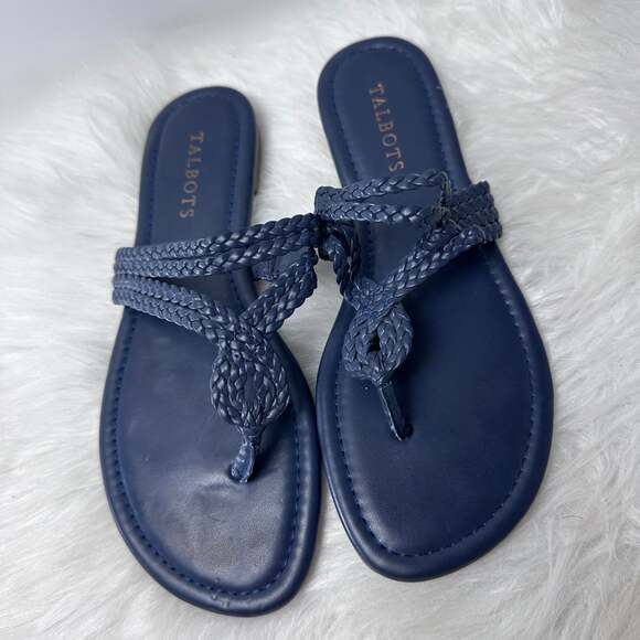 Talbots Shoes - Talbots Faux Leather Women’s braided Sandal